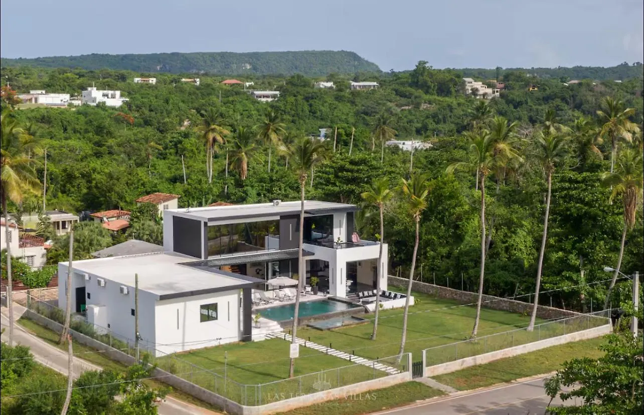 Casa Black And White Frente Al Mar 拉斯加勒拉斯 别墅